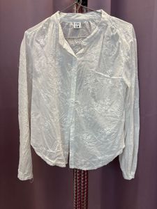White Embroidered Top