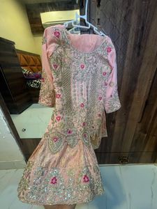 Pakistani Suit For Baby Girl