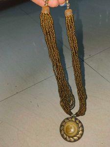 Beaded Statement Necklace