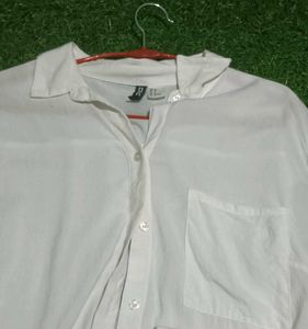 H&amp;M Oversized Button Down Shirt