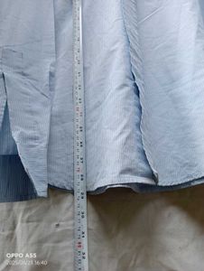Blue Striped Dress Shirt