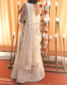 White Fancy Lehnga