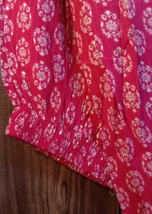 Dark Pink Kurta Set..!! In Medium Size...!!