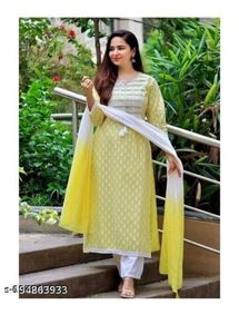 Cotton  Kurta Set