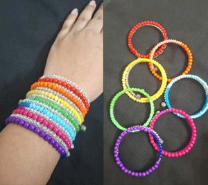 Beaded Bracelets Set Of 7