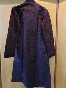 Manyavar Men Sherwani Wid Dhoti Used Only Once