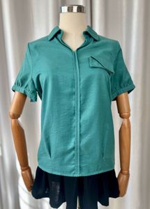 Green Casual Top