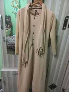 Golden Beige Abaya