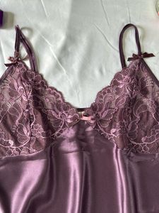 Satin Amethyst Cami