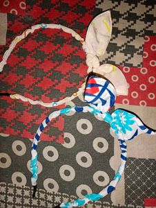 Bunny Ear Headbands - Set of 2