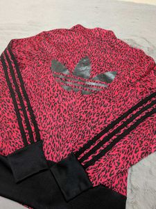 🔥RARE&amp;HTF Adidas Originals Pink Leopard Jacket