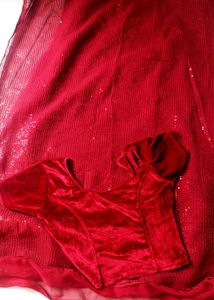 Embroidery Georgette Saree