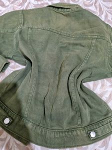 Green Denim Jacket