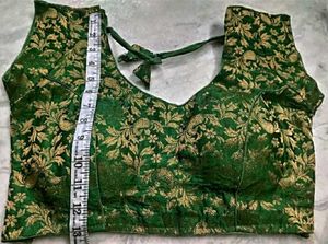 Copper Brown Color Tissue Saree.