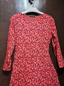 Zara Basic Floral Dress