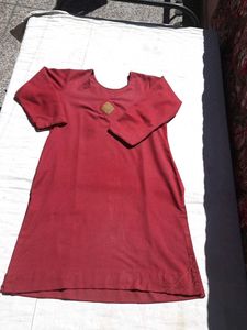 Red Suit with Accent