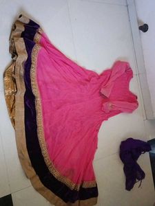 Anarkali With Dupatta