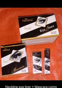 Neckline Eye Liner And Mascara Combo