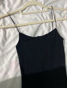 Zara fitted Mini spaghetti strap dress Size Small