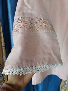 Elegant Mauve Kurta Set