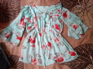 Blossom Breeze Ruffle Top