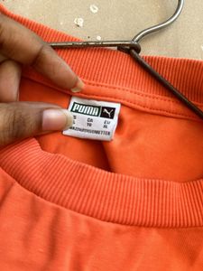 Puma Dare To Slim Fit Cropped Tshirt
