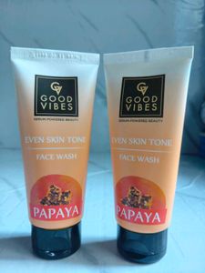 Good Vibes Papaya Face Wash