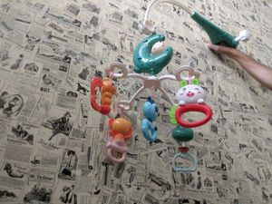 Musical Cot Mobile Crib Bed Bell Hanging