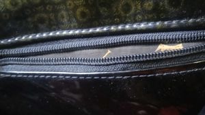 Black Handbag with Chain Detail