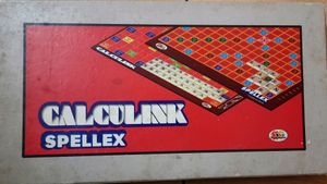 CALCULINK/SPELLEX TWO IN ONE BOARD GAME