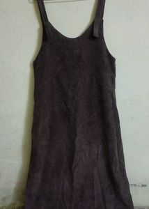 Corduroy Midi Dungree