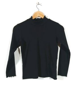 Black Turtle Neck Top (Women)