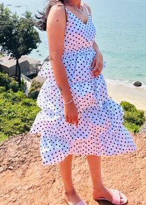 Gorgeous White Dress For Womens