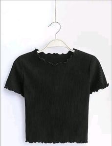 black everyday top