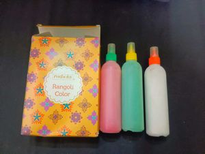 Ruchoks Vibrant Rangoli Color Set with Easy-Flow A