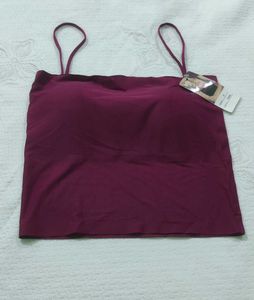 Padded Spaghetti Camisole for Women Free Size