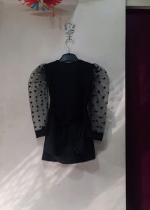 🥳Offer Only For Today Dress With Net Sleeve