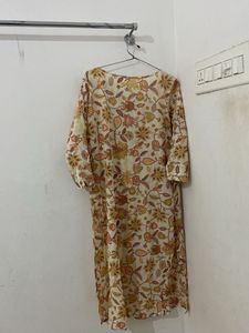 Floral Print Kurta