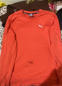 Puma Orange Sweatshirt