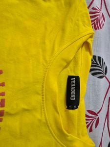Yellow Graphic Tee