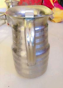 Vintage Stainless Steel Pitcher &amp; Bowls
