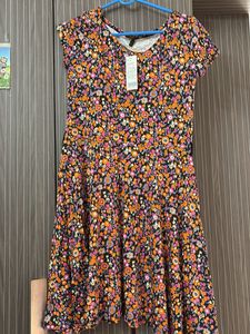 Floral Print Casual Dress