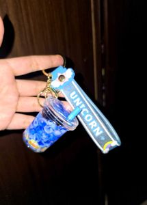 Unicorn Boba Keychain