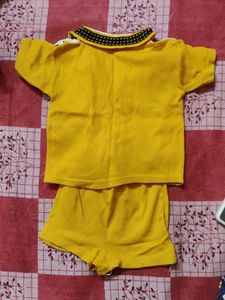 tshirt half pant set