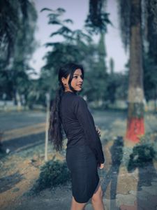 Stylish Black Mini Dress