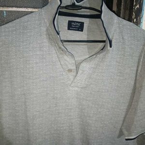 Men&#39;s Grey Polo Shirt - M27