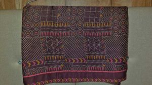 Ethnic Patchwork Saree