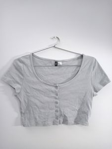 H&M Crop Top - Lavender Colour