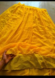 Stylish Lehnga Choli 🖤💛