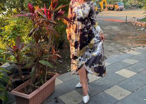 Boho Chic Midi Dress